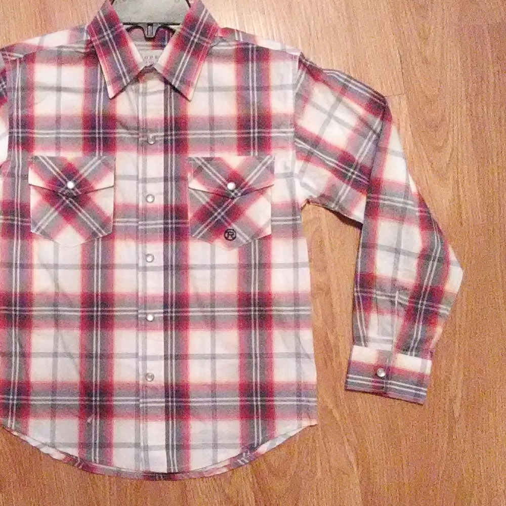 New with tags boys long sleeve Roper brand dress s